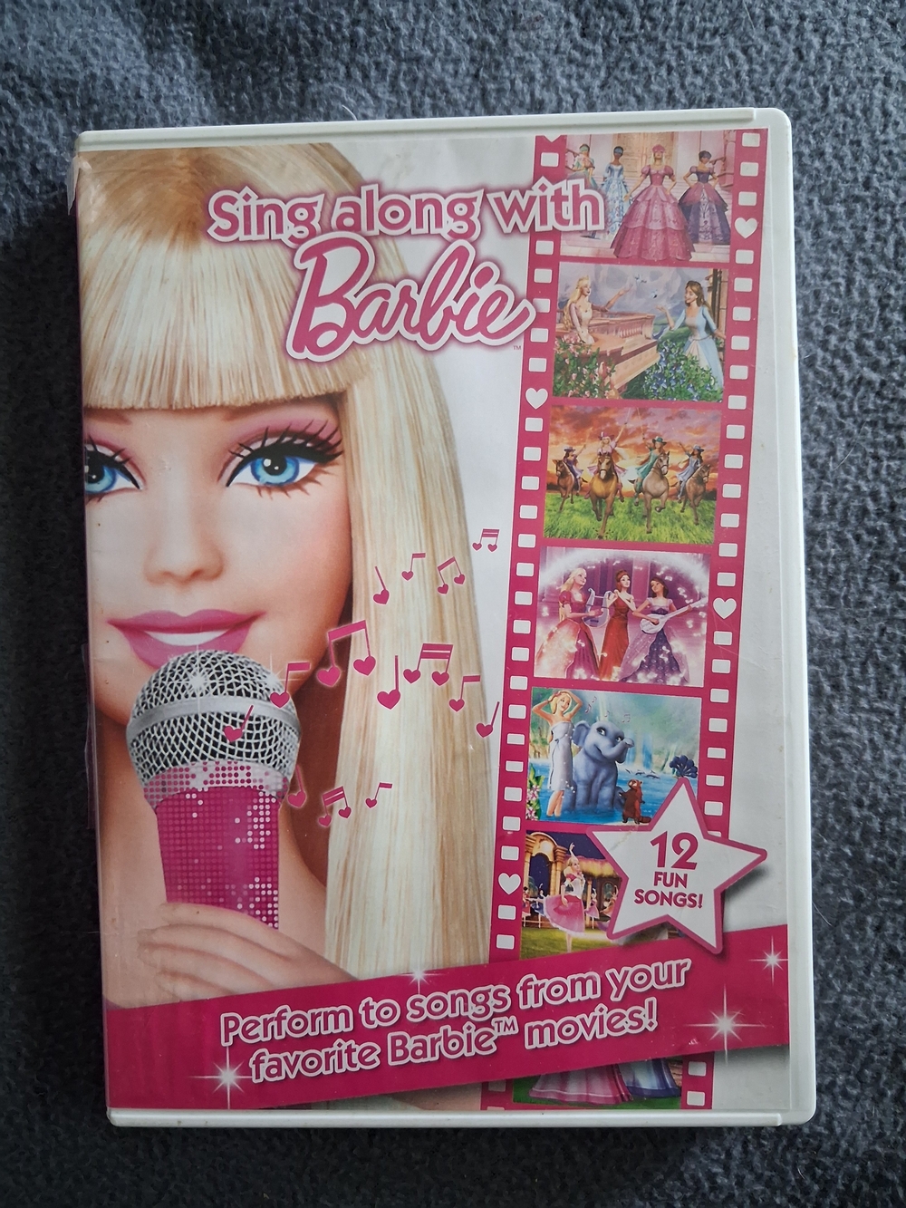 Barbie Pink Sing-Along Karaoke Party DVD